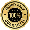100% money-back guarantee